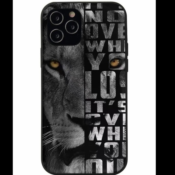 NEW!! Lion iPhone Case 11/ 11Pro Max/ 12 Pro Max - Picture 2 of 4